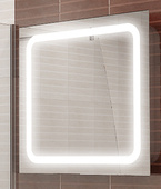 Огледало за баня с осветление White Linea