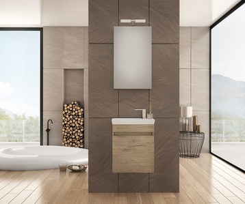 МДФ мебели за баня Luxus 45 Wood