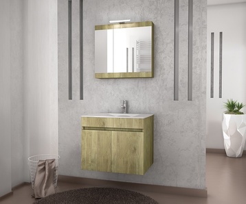 Колекция шкафове за баня Magnolia 60 Gold Oak