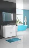 Комплект мебели за баня с колона Alba 80 White