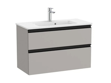 Шкаф за баня The Gap Unik Grey Matt 80см