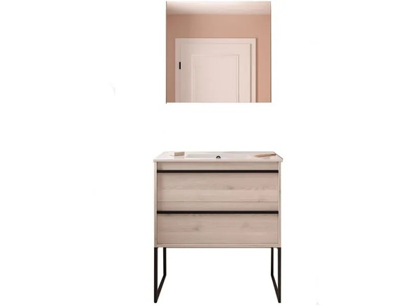 Комплект мебели за баня Attila 80см Natural