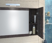 Огледален шкаф за баня Magnolia 100 Dark Grey